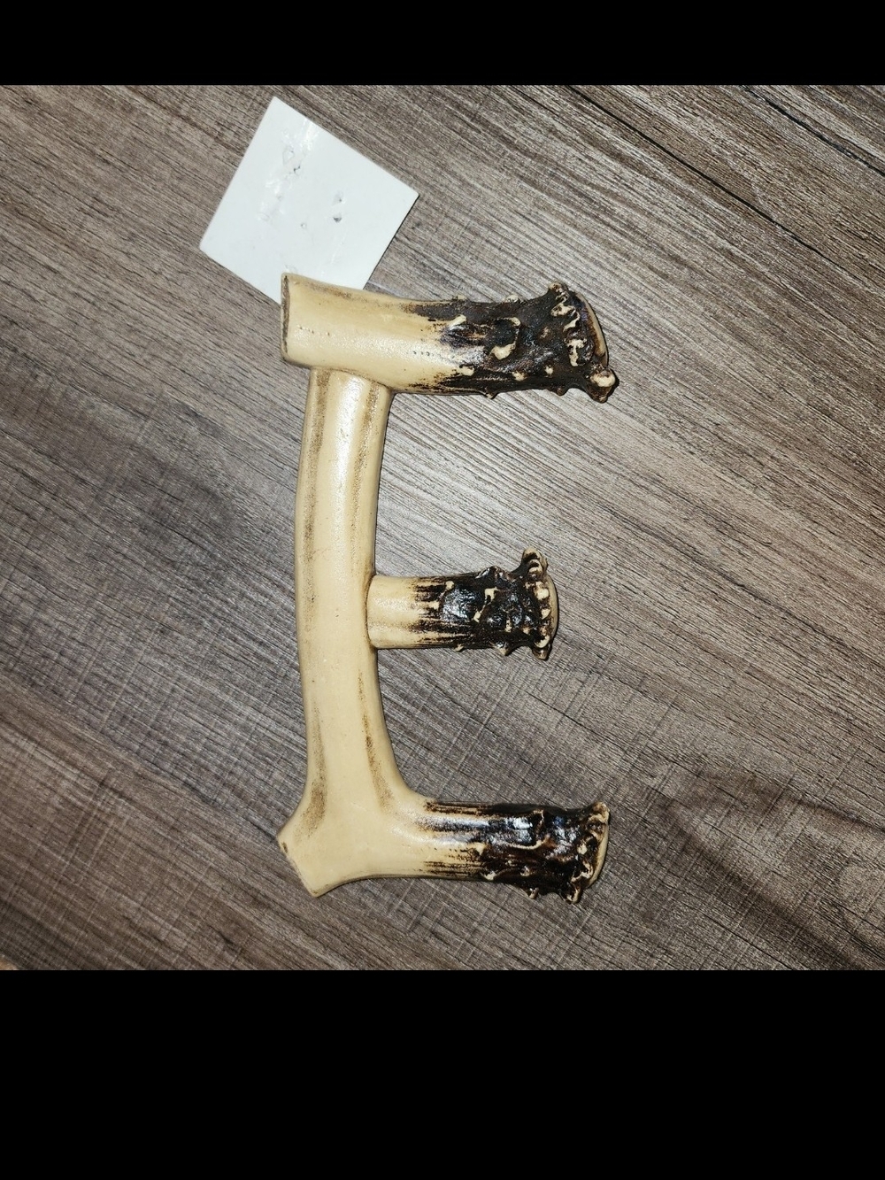 Hobby Lobby Cream and Brown Antler Wall Hook
